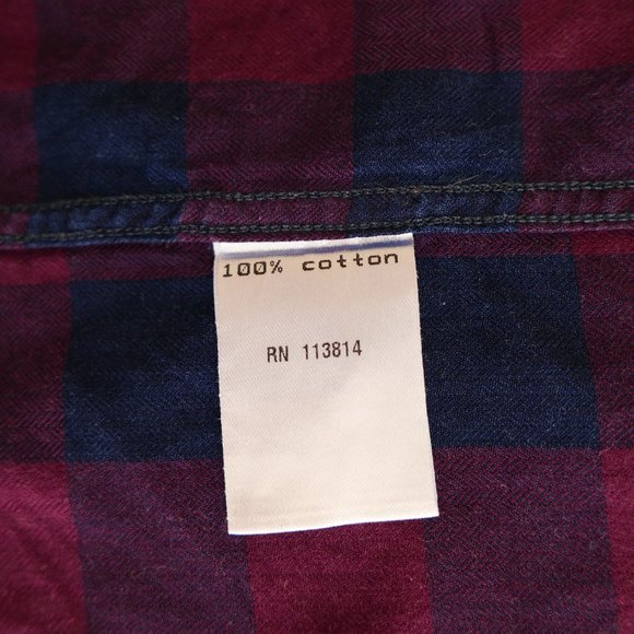 Billy Reid Long Sleeve Button Down Checkered Shirt - Picture 8 of 9